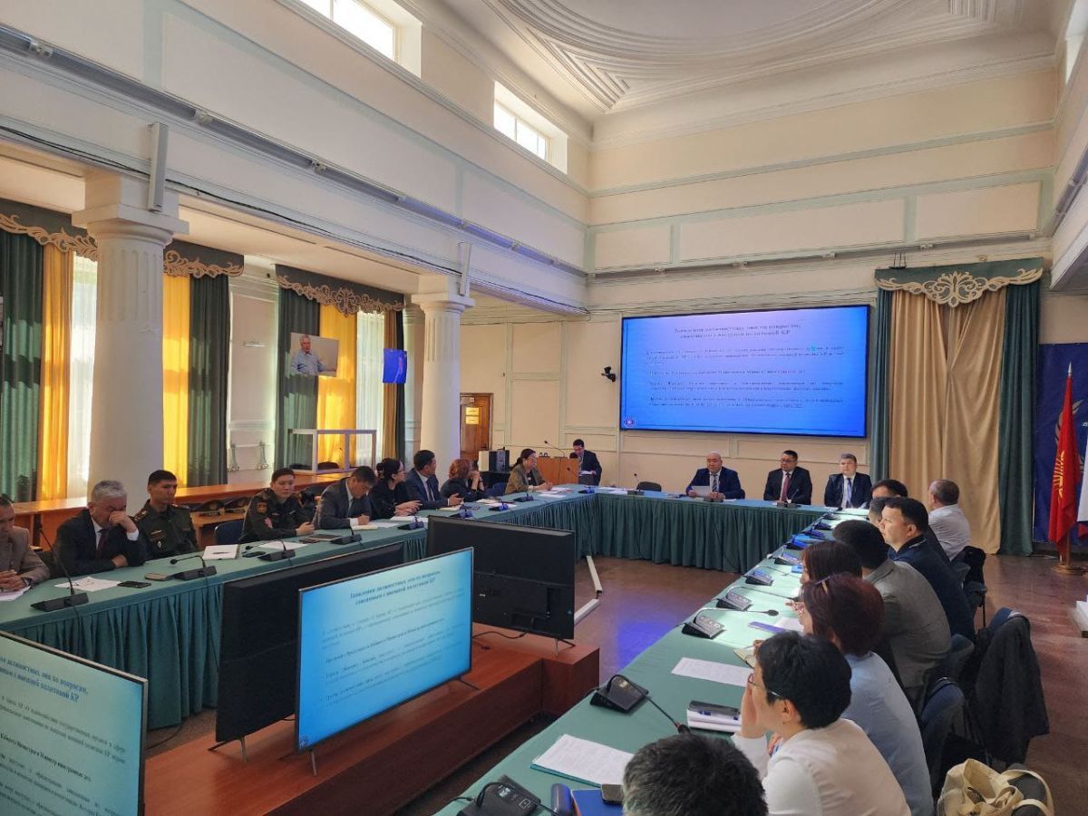 Тышкы иштер министрлиги Кыргыз Республикасынын мамлекеттик органдарынын өкүлдөрүнө семинар өткөрдү