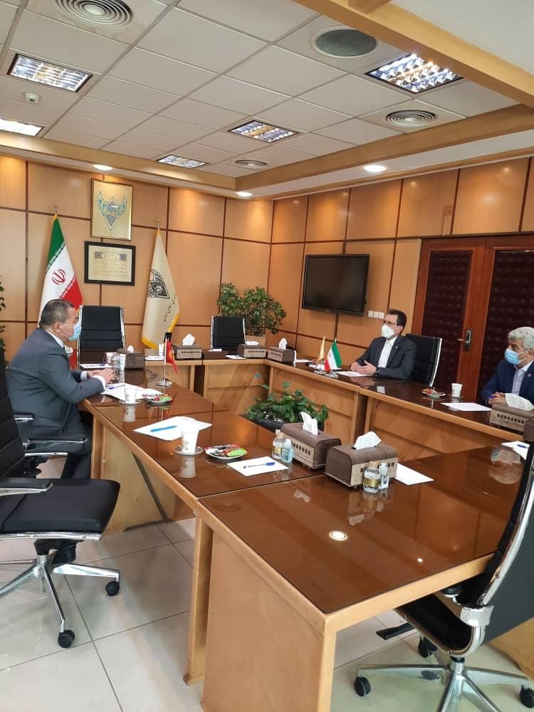 Ambassador of the Kyrgyz Republic to the Islamic Republic Iran H.E. Avazbek  Abdurazakov has  met  the Deputy Minister of Roads and Urban Development, Chairman of the Board and President of the Railway of the Islamic Republic of Iran H.E. Saeid RASOULI
