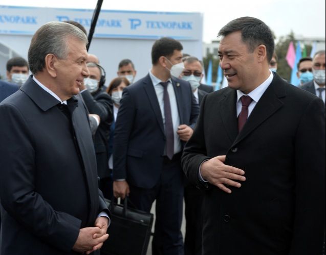 Президент Кыргызской Республики Садыр Жапаров и Президент Республики Узбекистан Шавкат Мирзиёев, 12 марта, совместно посетили инновационный технопарк «Яшнабад» в г. Ташкент.
