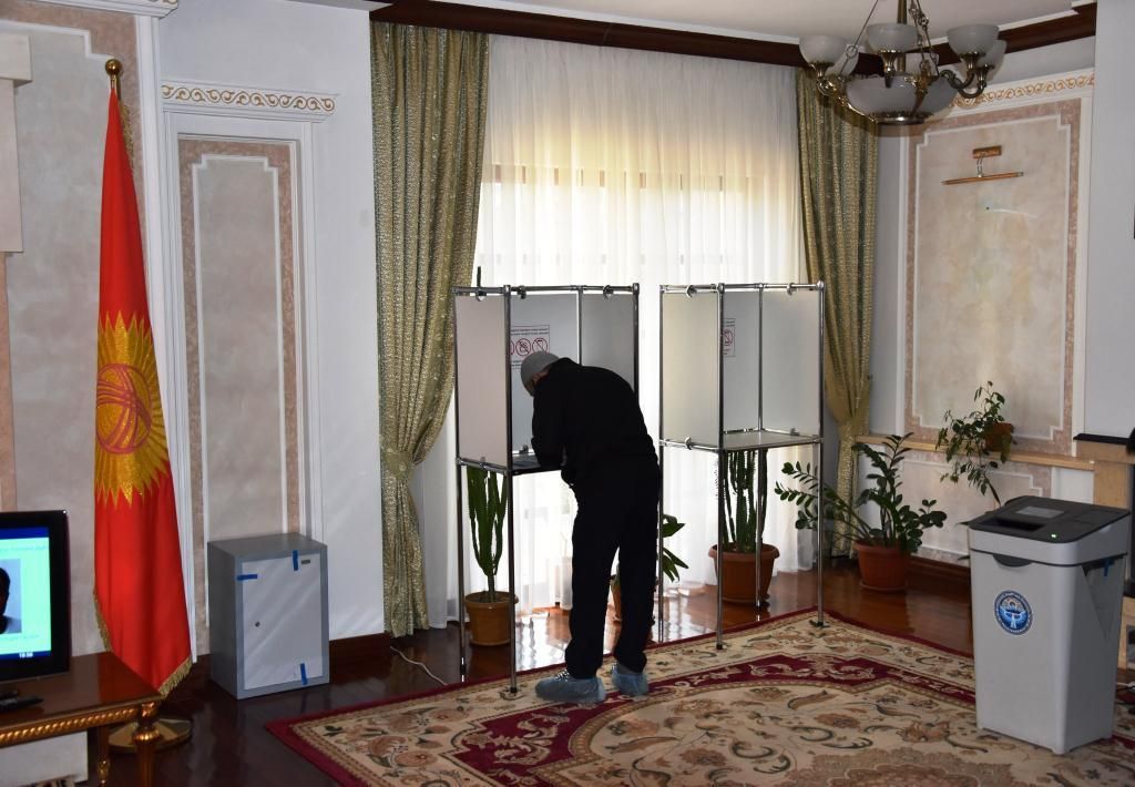 О завершении голосования на избирательном участке № 9028 при Посольстве Кыргызской Республики в Республике Казахстан 