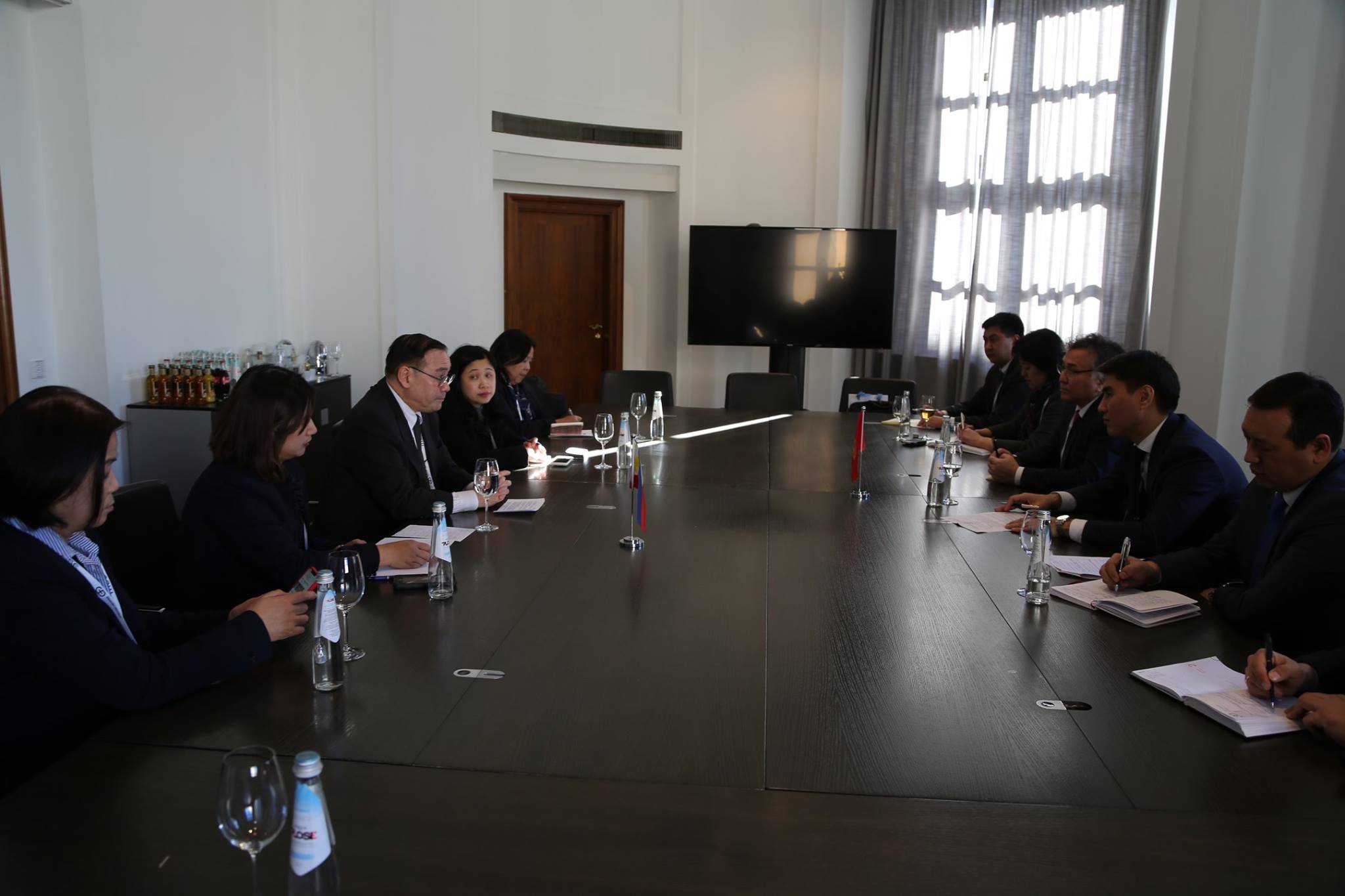 The parties discussed topical issues on the bilateral agenda, and exchanged views on regional and international issues.