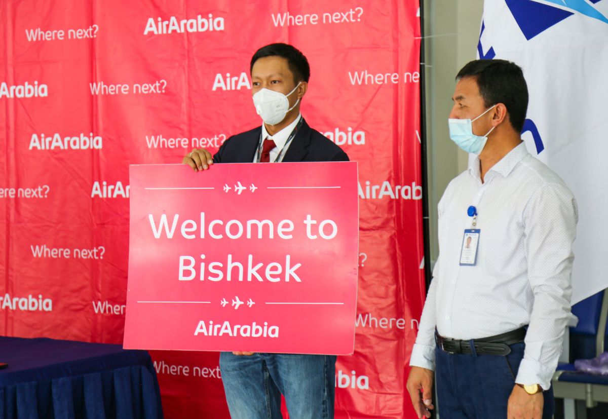 16 июля 2021г. в международном аэропорту «Манас» состоялось официальное мероприятие, посвященное открытию международного авиарейса «Шарджа-Бишкек».
