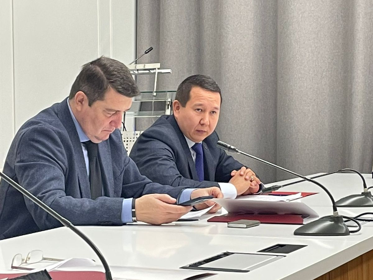 On October 21, 2021, the Embassy of the Kyrgyz Republic in Ukraine took part in the next 20th anniversary meeting of the International Trade Club, organized by the Kyiv Chamber of Commerce and Industry.