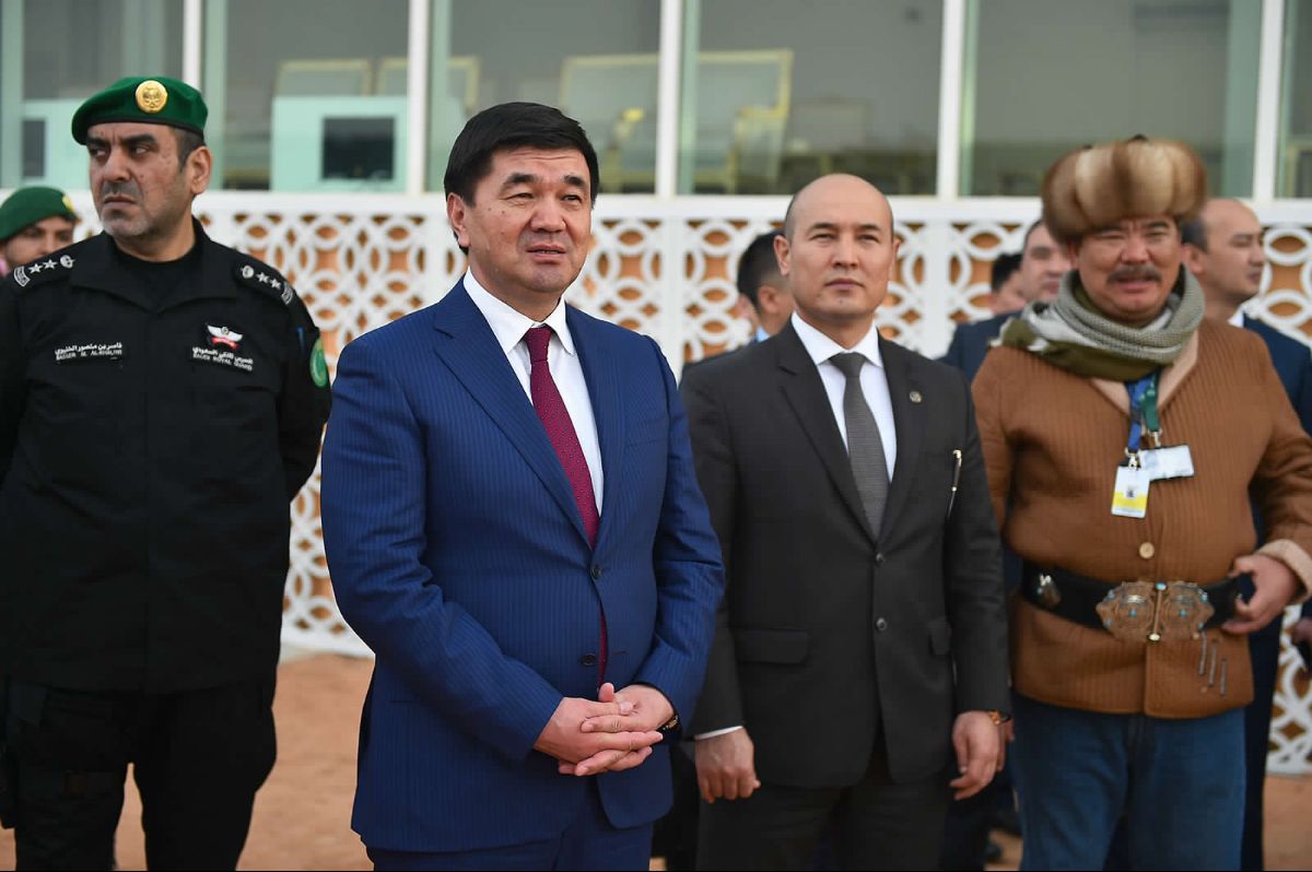 Премьер-министр Мухаммедкалый Абылгазиев прибыл в Эр-Рияд для участия в закрытии этнофестиваля «Camel Fest»