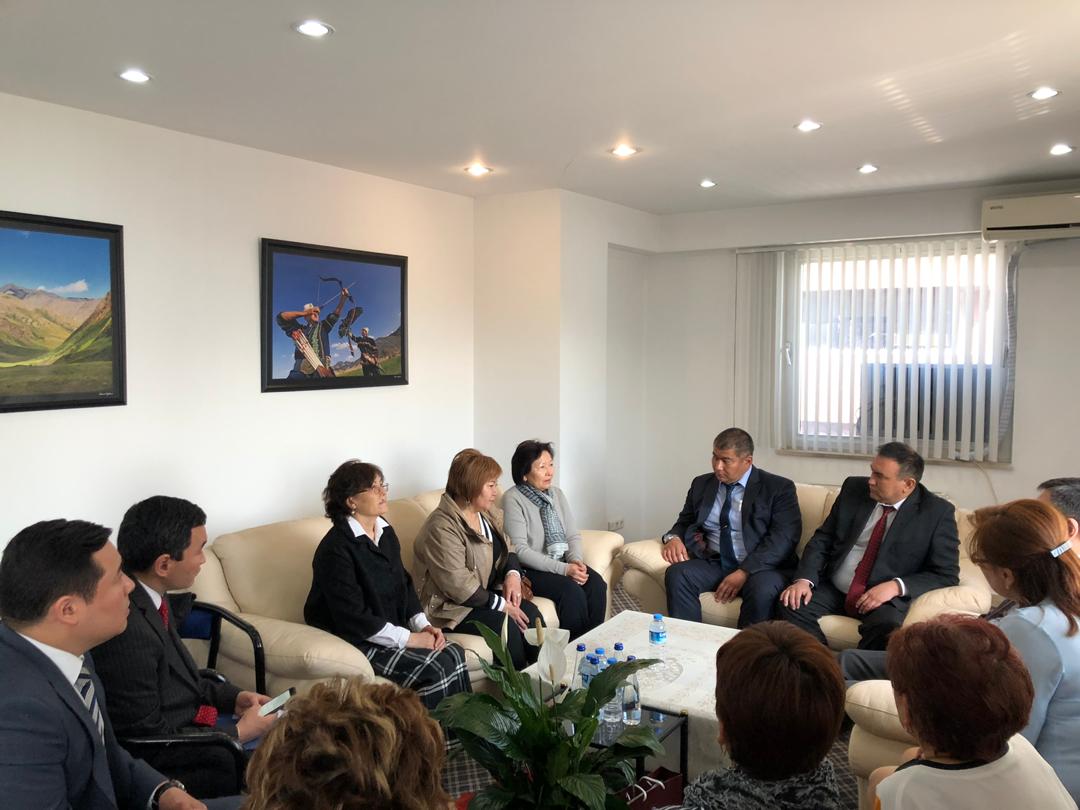 On April 22, 2019, there was held the meeting at the Embassy of the Kyrgyz Republic to the Republic of Turkey with representatives of the Kyrgyz Diaspora in Turkey