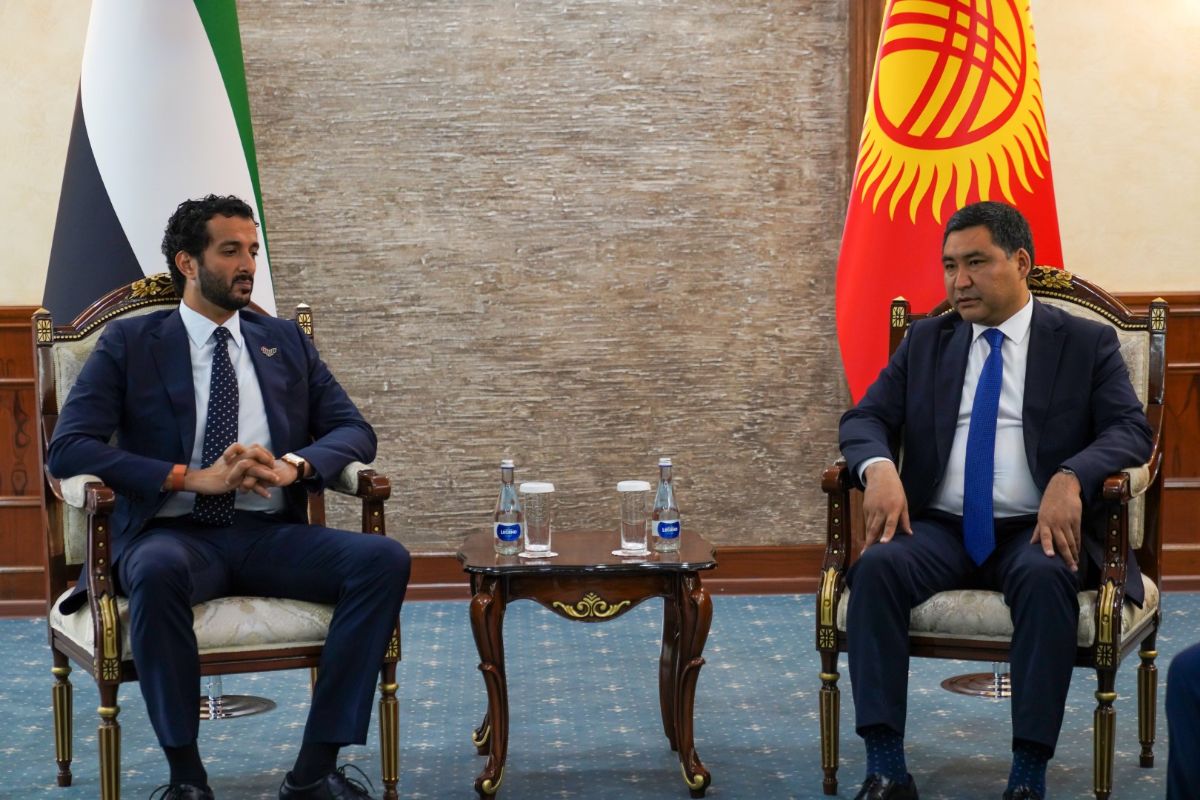 Бизнес делегация из Объединенных Арабских Эмиратов в Кыргызской Республике во главе с Министром Экономики ОАЭ. 