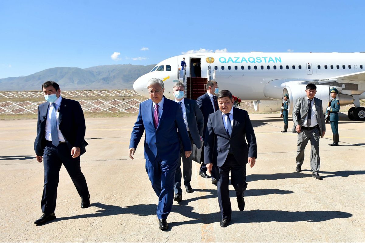 В Кыргызскую Республику прибыл Президент Республики Казахстан Касым-Жомарт Токаев