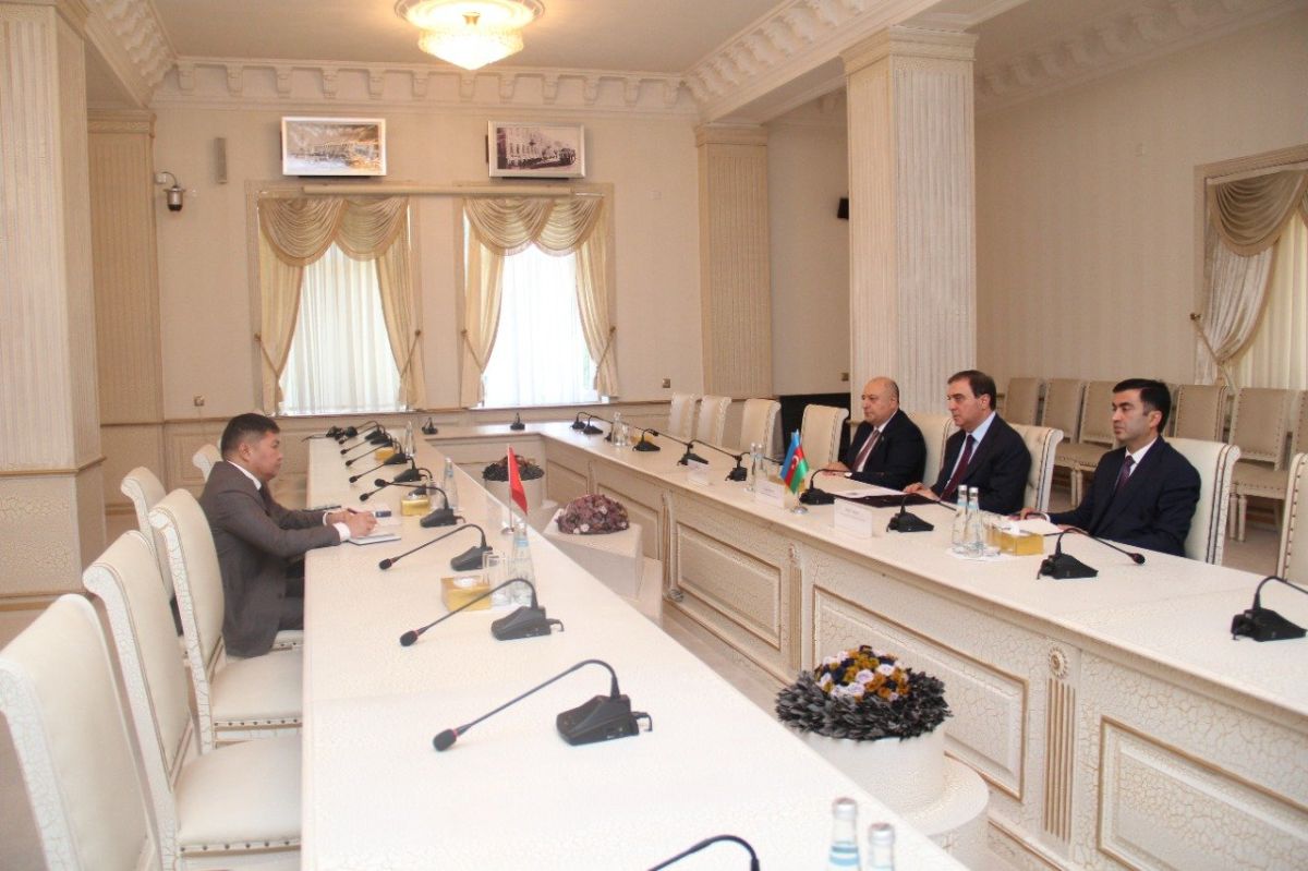 Ambassador Kairat Osmonaliev made a working visit to the city of Ganja