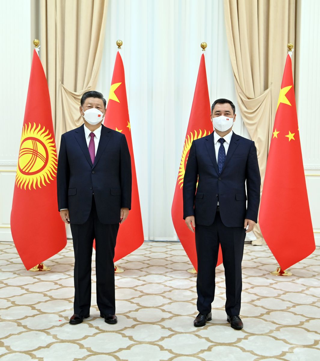 По итогам встречи Президента Садыра Жапарова с Председателем КНР Си Цзиньпинем в г. Самарканд принят ряд документов