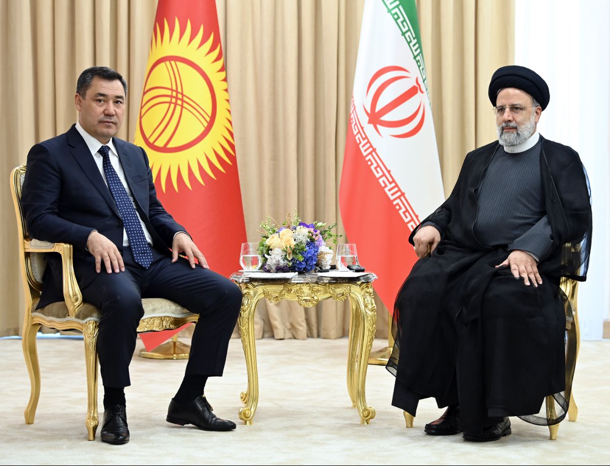 Президент Садыр Жапаров встретился с Президентом Ирана Сейедом Эбрахимом Раиси