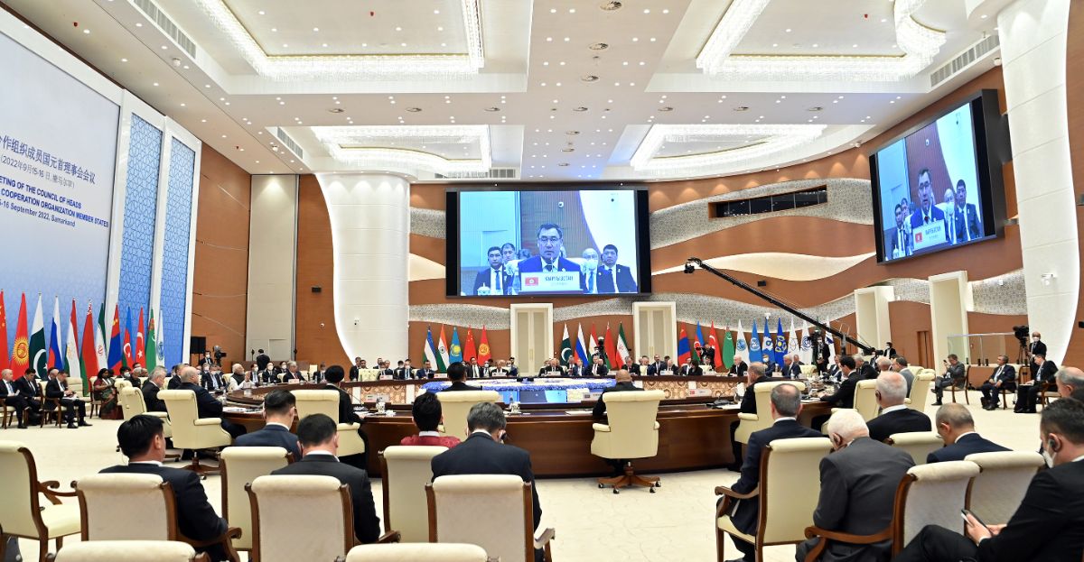 Президент Садыр Жапаров: Кыргызская Республика, как одно из государств-учредителей ШОС, придает важное значение углублению всестороннего сотрудничества в рамках Организации