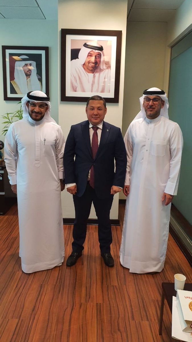 The Consulate General of the Kyrgyz Republic in Dubai and Northern Emirates would like to express its gratitude to Sheikh Majid Al-Mualla First Vice President of “Emirates Airline” and HE Ghaith Al-Ghaith CEO of ‘’Fly Dubai” airline for fruitful cooperation and the opening of an additional flight from the Dubai International Airport, UAE to Osh International Airport of the Kyrgyz Republic, scheduled for November 3, 2022.  