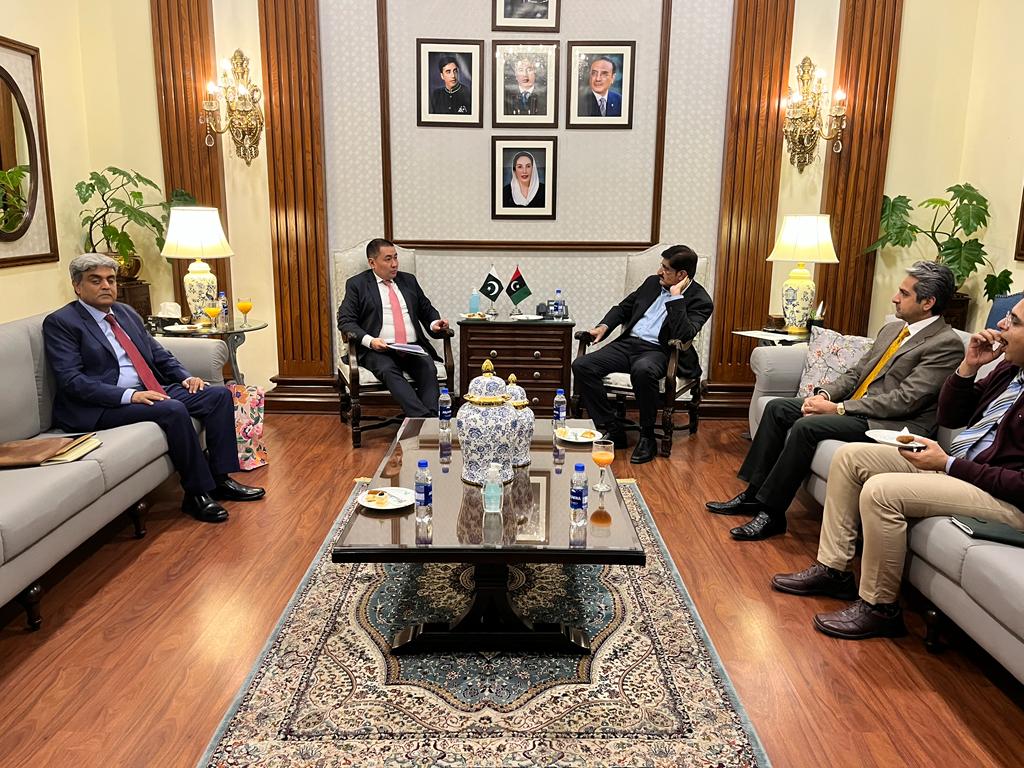 Относительно встреч Посла Кыргызстана в Пакистане У.Тотуяева с Главным министром и губернатором провинции Синд Пакистана, а также Администратором г.Карачи