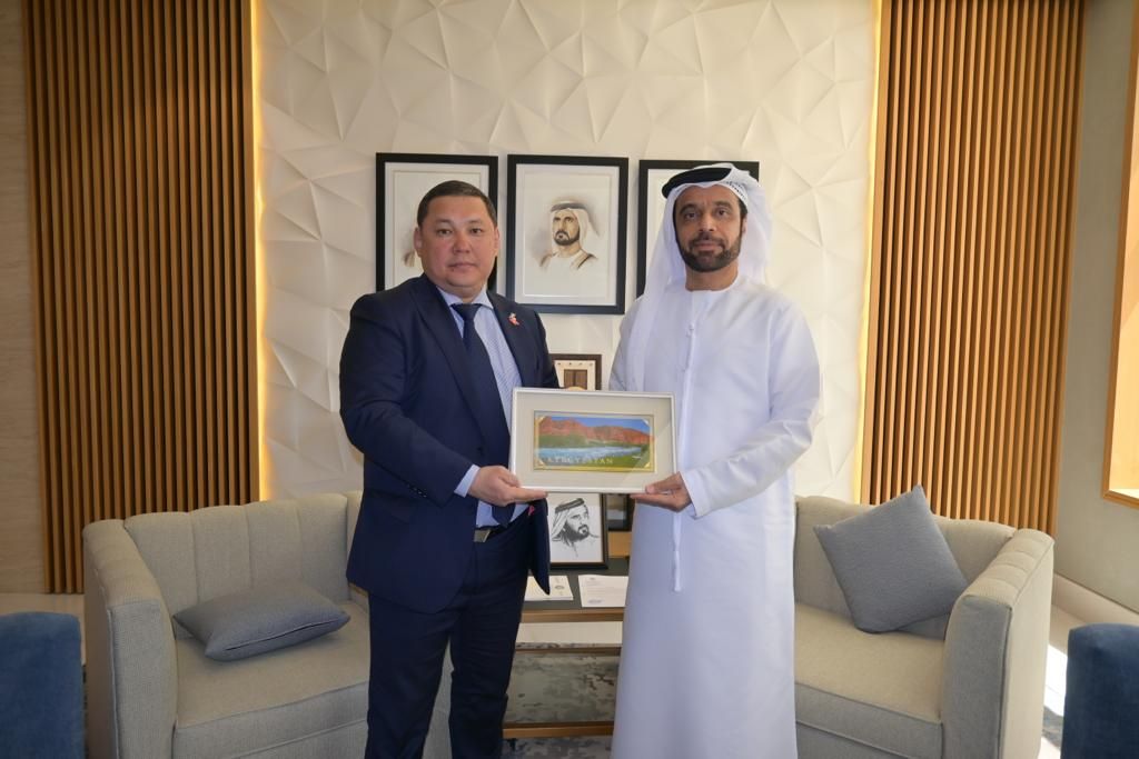 On May 10, 2023, HE Timur Abdijalil Consul General of the Kyrgyz Republic in Dubai & the Northern Emirates met with Mr. Yousef Hasan Al-Mutawa, Advisor to the Attorney General of Dubai city, and Mr. Mustafa Abdurahman Al-Shaheen, Head of the Office of the Attorney General of Dubai city.  
During the meeting, issues on protecting the rights and interests of citizens of the Kyrgyz Republic in Dubai were discussed, and an agreement was reached on strengthening cooperation and coordination between the Consulate General of the Kyrgyz Republic and the Prosecutor's Office of Dubai on consular and legal issues.