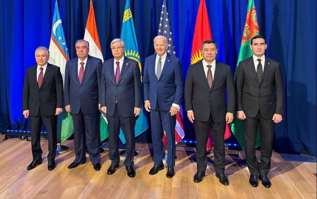 Президент Садыр Жапаров принял участие в первом Саммите «Центральная Азия и США»