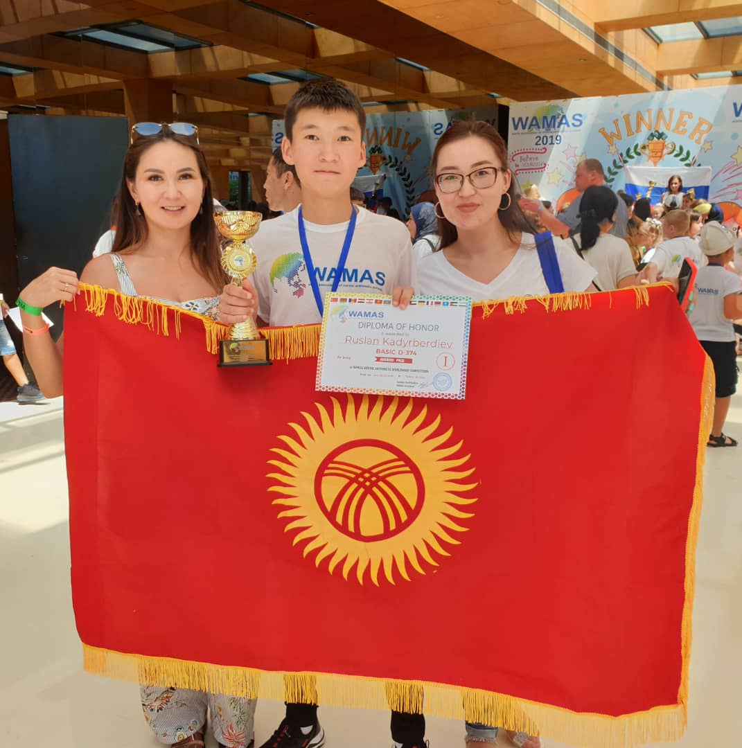 On 22nd June, 2019 the Consul General of the Kyrgyz Republic in Istanbul Erkin Sopokov took part in the opening ceremony of the Worldwide Competition of Mental Arithmetic WAMAS-2019, which took place in Antalya with the participation of more than 60 children from Kyrgyzstan with an age range from 5 to 16 years.