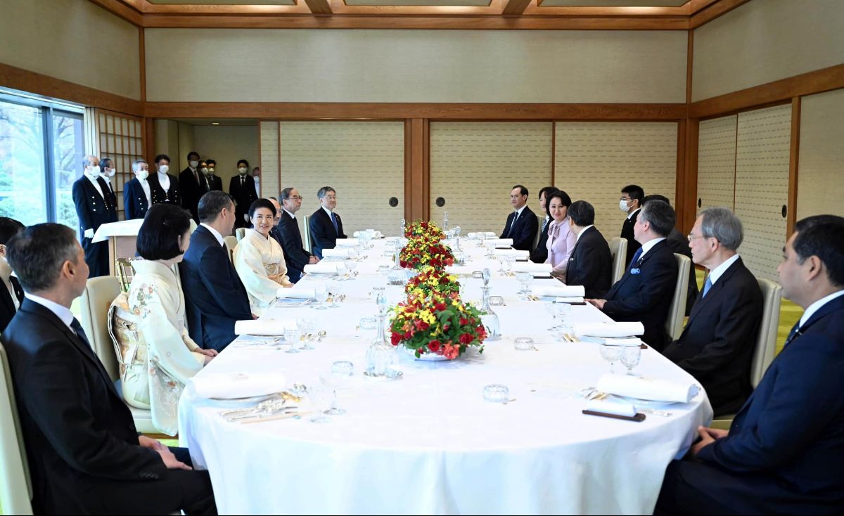 Президент Садыр Жапаров встретился с Императором Японии Нарухито и Императрицей Масако