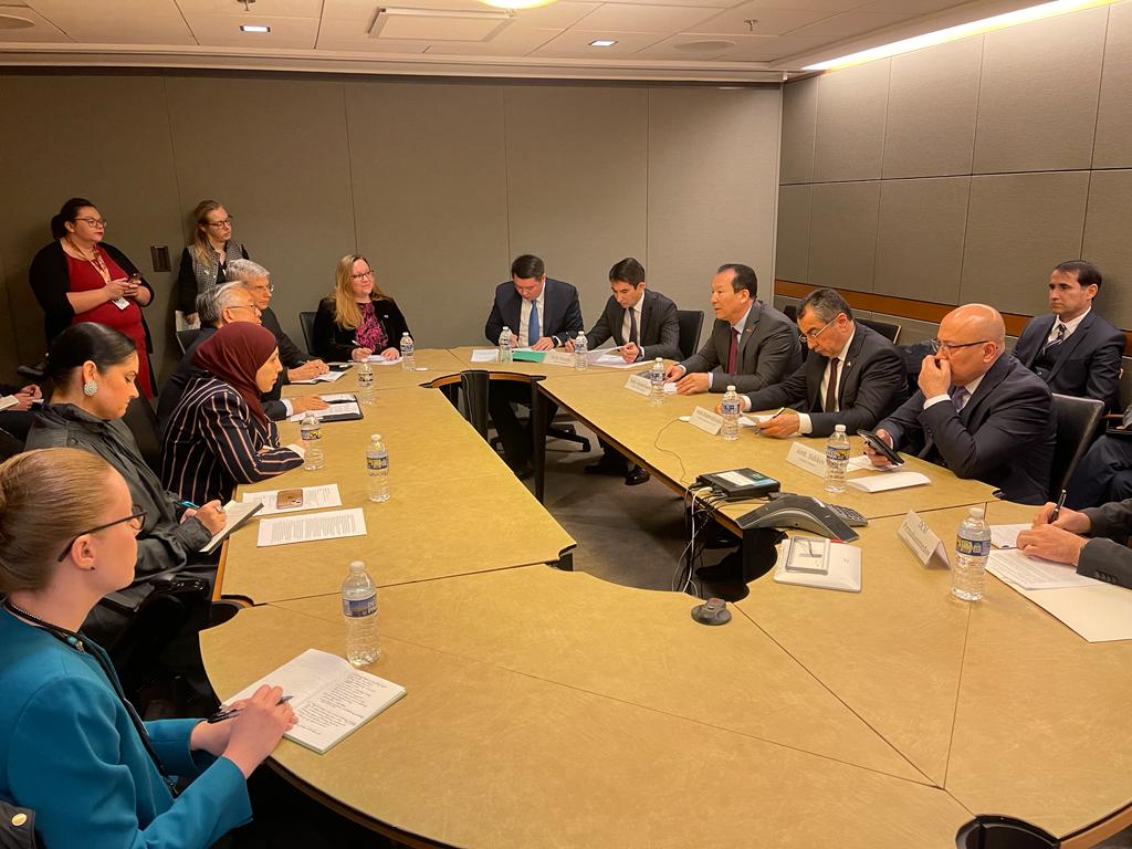 The U.S. Department of State hosted a meeting of representatives of C5+1 countries dedicated to protecting the rights of people with disabilities
