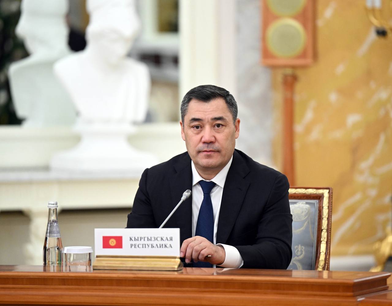 Президент Кыргызской Республики Садыр Жапаров сегодня, 26 декабря, принял участие в неформальной встрече лидеров стран Содружества Независимых Государств в городе Санкт-Петербург. 