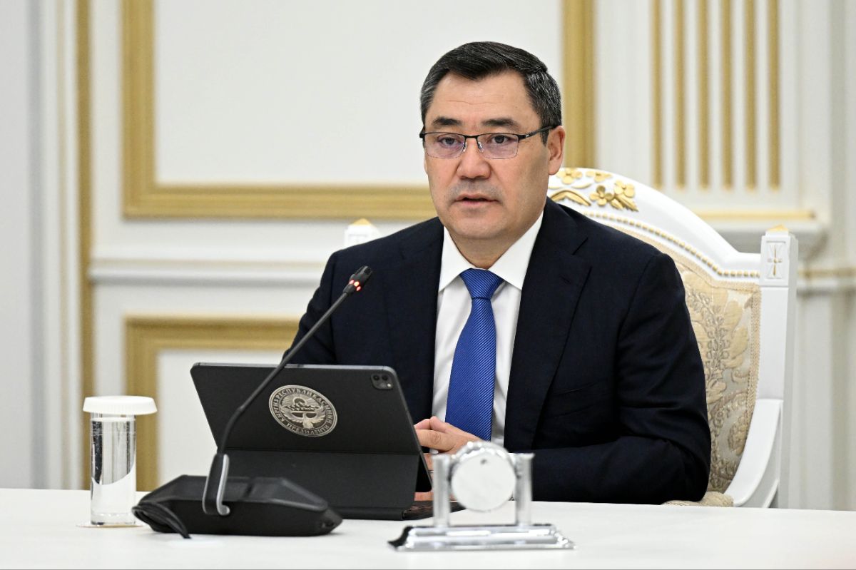 Президент Садыр Жапаров Түркиянын тышкы иштер министри Хакан Фиданды кабыл алды