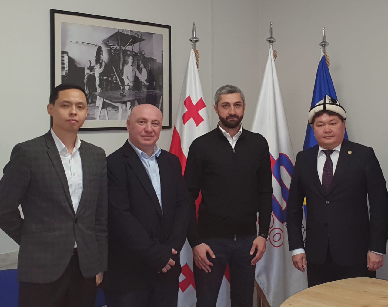 On January 8 and 9, 2024, Osmonaliev met with the leadership of the Civil Aviation Agency of Georgia and the private airline GeoSky 