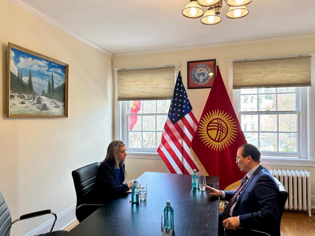Встреча Посла Бактыбека Аманбаева с Human Rights Watch

