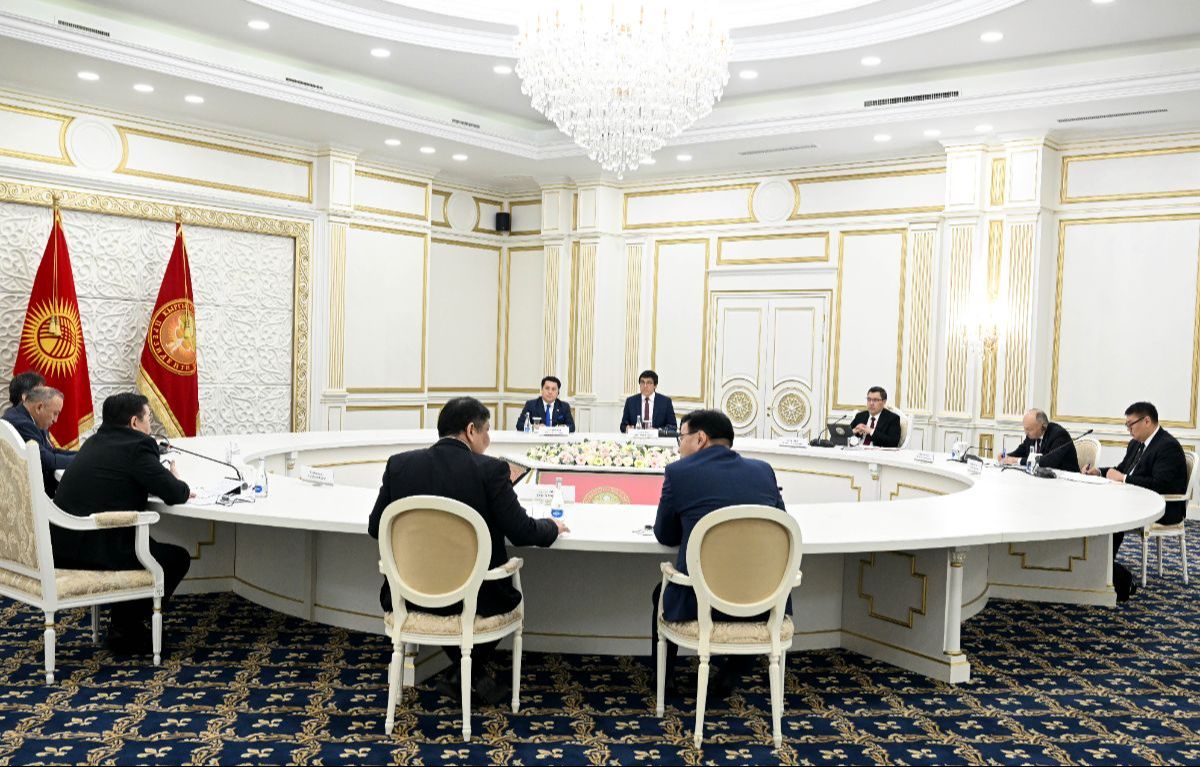 Президент Садыр Жапаров принял председателя парламента Монголии Гомбожавына Занданшатара