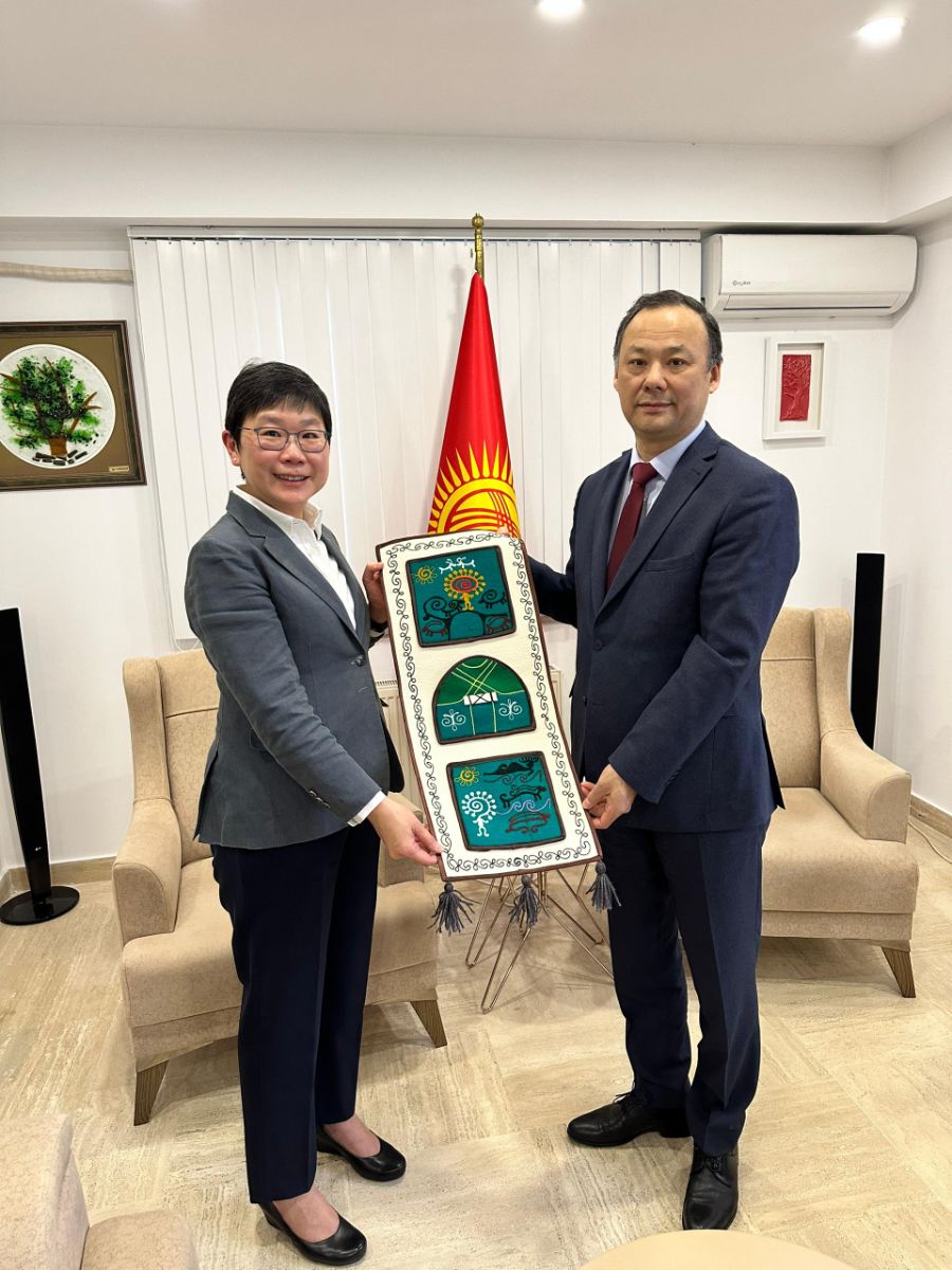 On March 5, 2024, Ambassador Ruslan Kazakbaev met with Ambassador of the Republic of Singapore to Turkiye Kok Li Peng.