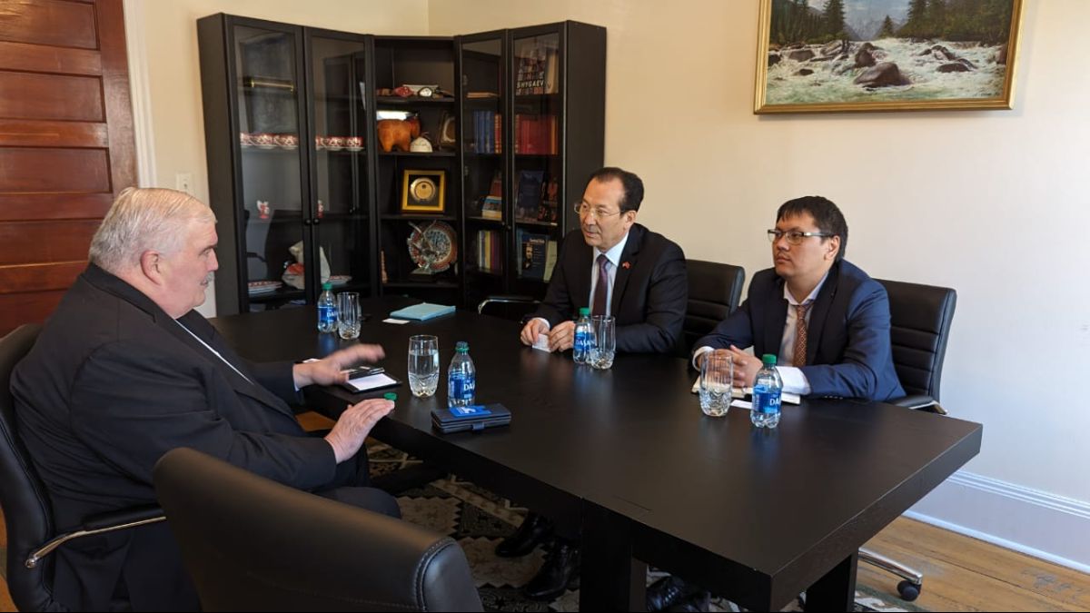 The issue of intensifying cooperation between US banks and banks of Kyrgyzstan was discussed