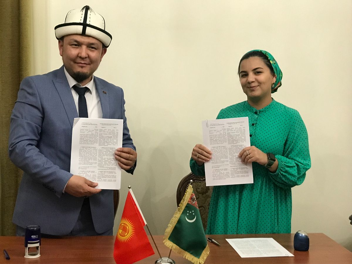 Кыргызстандын делегациясы Ашхабад шаарында өткөн 