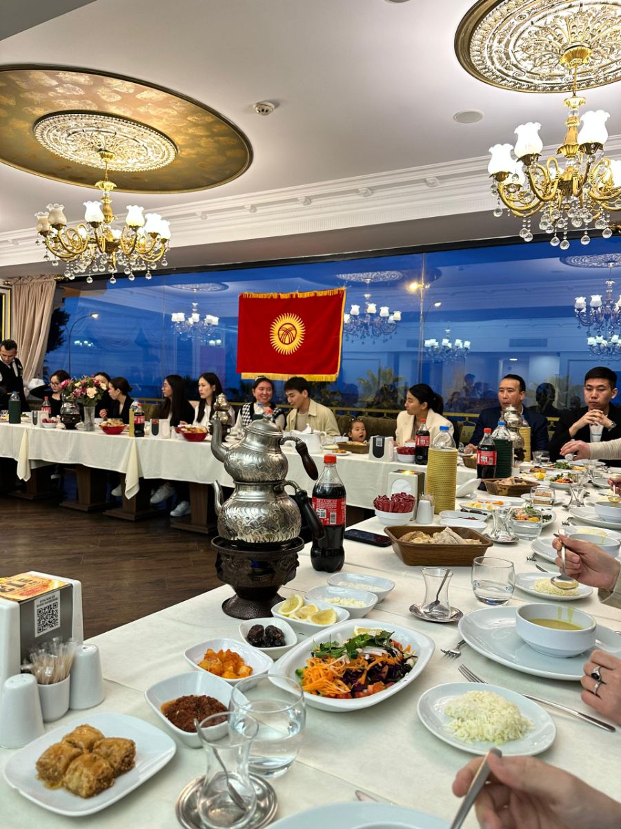 On April 4, 2024, during a working trip to the city of Samsun, Ambassador Extraordinary and Plenipotentiary of the Kyrgyz Republic to the Republic of Türkiye Ruslan Kazakbaev held a meeting with citizens of the Kyrgyz Republic living in the city of Samsun