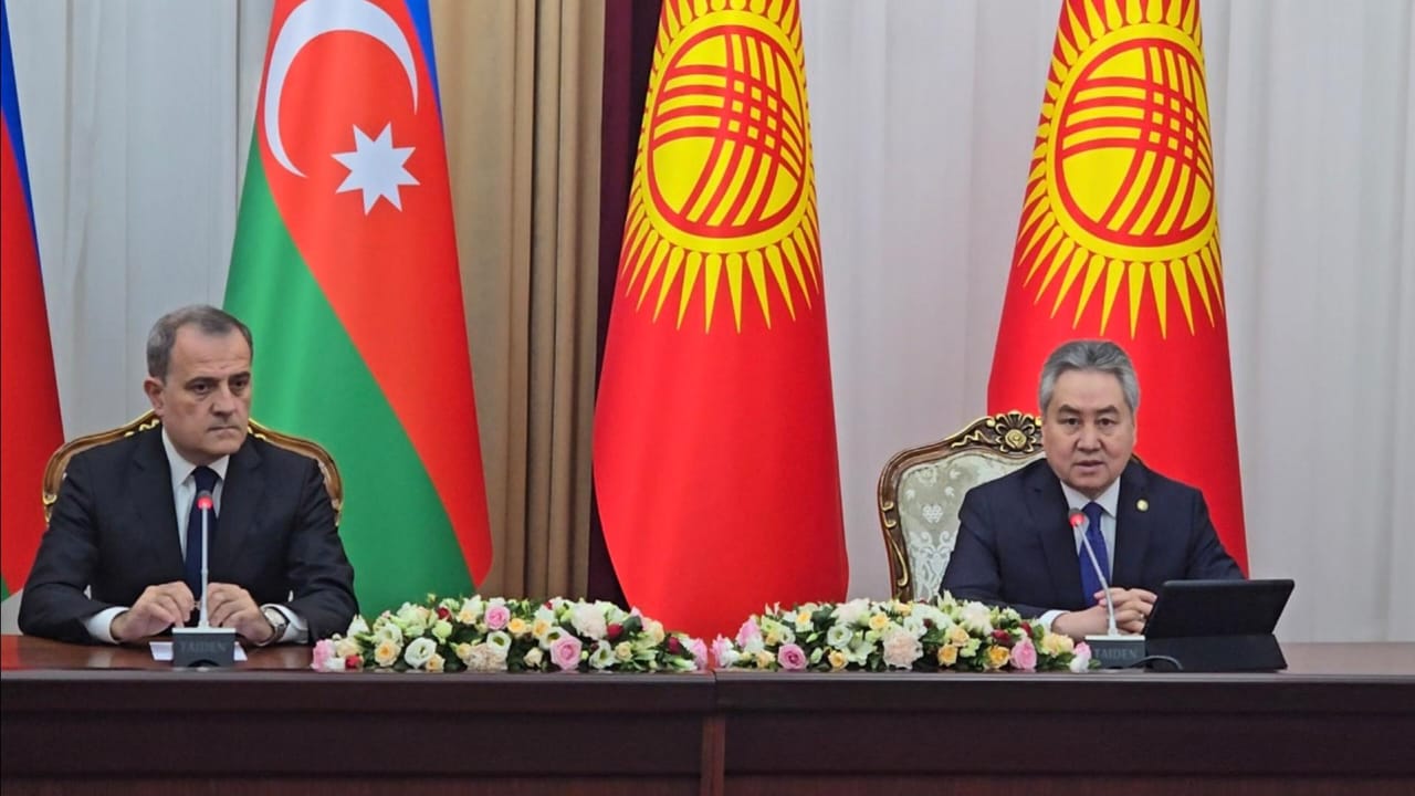 Азербайжан Республикасынын ТИМ башчысы Жейхун Байрамовдун Кыргыз Республикасына расмий сапарынын жыйынтыгы тууралуу