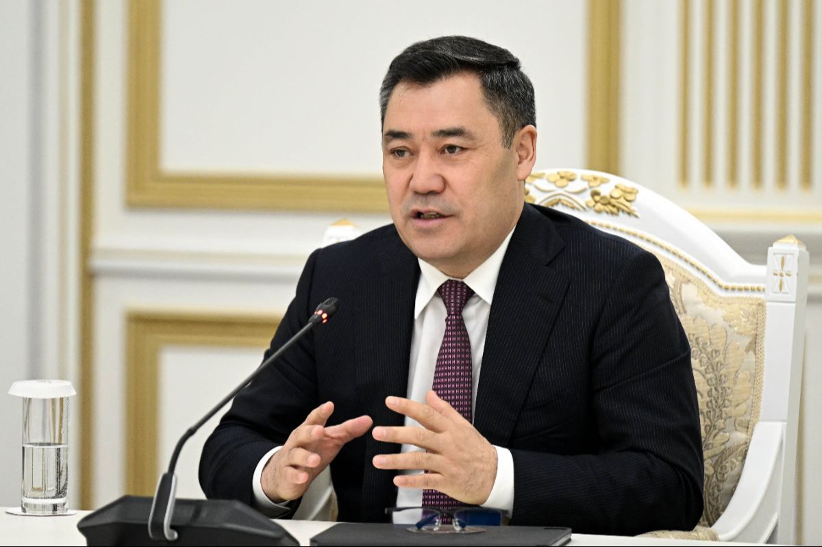 Президент Садыр Жапаров Азербайжандын тышкы иштер министри Жейхун Байрамовду кабыл алды