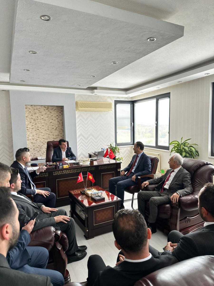 резвычайный и Полномочный Посол Кыргызской Республики в Турецкой Республике Руслан Казакбаев посетил Организованную Промышленную Зону Кайсери