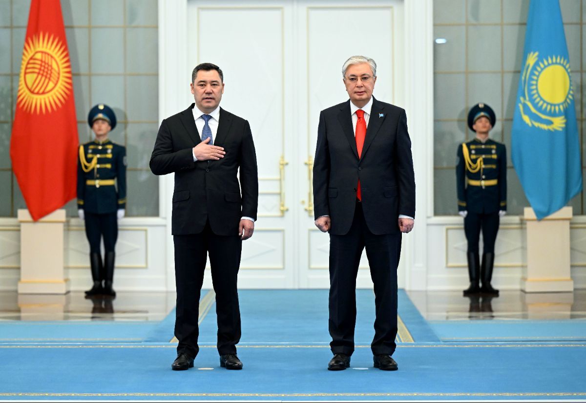 Завершился официальный визит Президента Садыр Жапарова в Казахстан