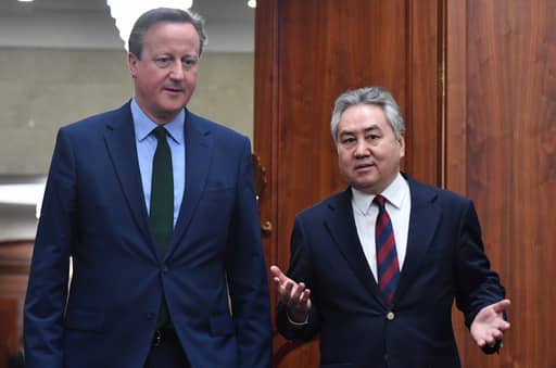 Об итогах переговоров Министра иностранных дел КР Жээнбека Кулубаева с Министром иностранных дел Великобритании Лордом Дэвидом Кэмероном