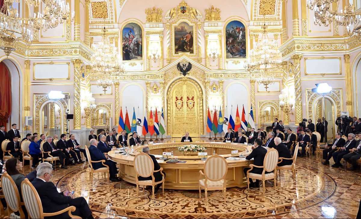 Москвада Жогорку Евразиялык экономикалык кеңештин мааракелик жыйыны болуп өттү
