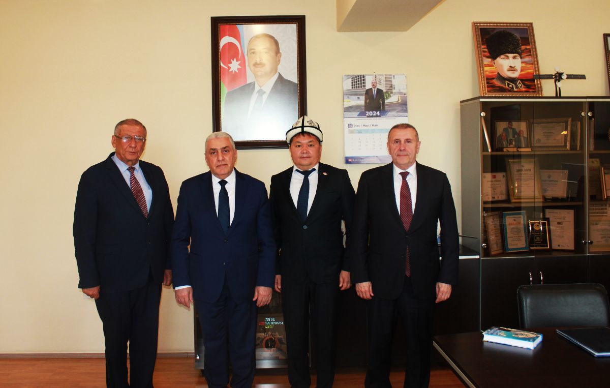 The Ambassador Extraordinary and Plenipotentiary of the Kyrgyz Republic to the Azerbaijan Republic visited the National Aerospace Agency of the Azerbaijan Republic