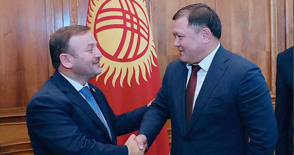 Kırgızistan Meclis Başkanı Dastan Cumabekov Türkiye Parlamenterleriyle görüştü