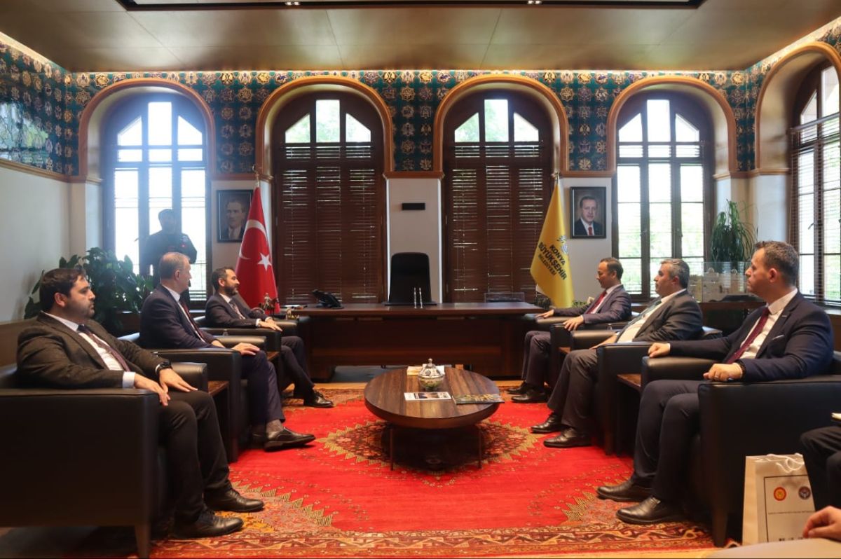 On June 5, 2024, the Ambassador of the Kyrgyz Republic to the Republic of Turkiye Ruslan Kazakbaev met with the leadership of the Municipality of Konya.