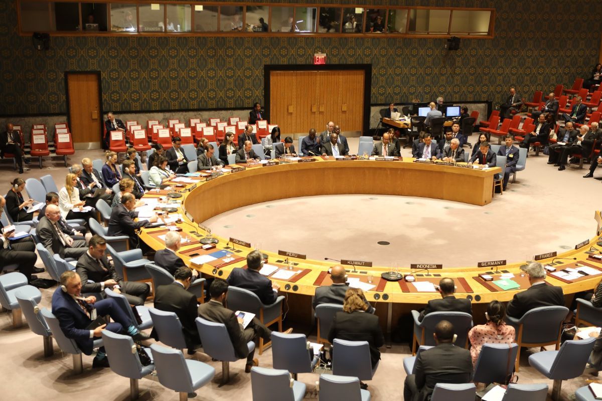 Министр Чингиз Айдарбеков выступил в Дебатах Совета Безопасности ООН