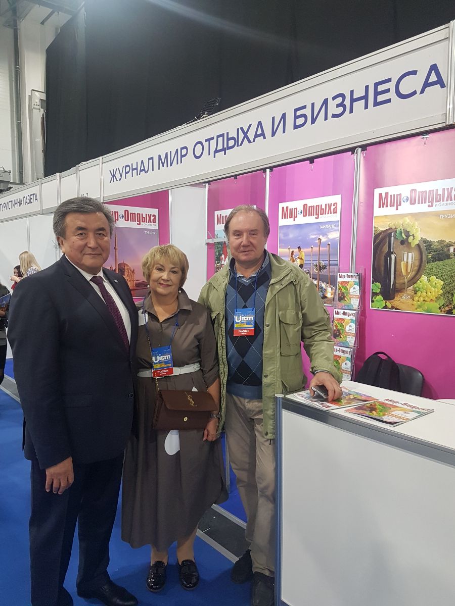 On 2nd of October, 2019, The Embassy of the Kyrgyz Republic in Ukraine took part in the annual autumn International Tourism Exhibition, held with the support of the Verkhovna Rada of Ukraine, the Ministry of Economy and Development of Ukraine, and the World Tourism Organization at the UN.