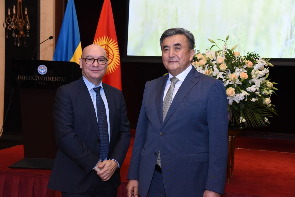 20 листопада 2019 р. в м. Києві відбулося дипломатичне приймання, присвячене 28-річчю Незалежності Киргизької Республіки.