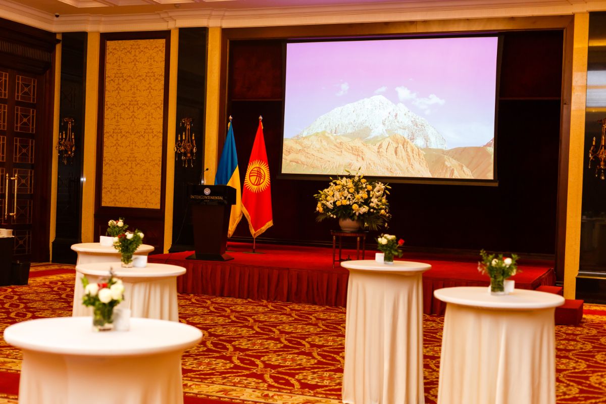 20 ноября 2019 г. в г. Киев состоялся дипломатический прием, посвященный 28-летию независимости Кыргызской Республики.
