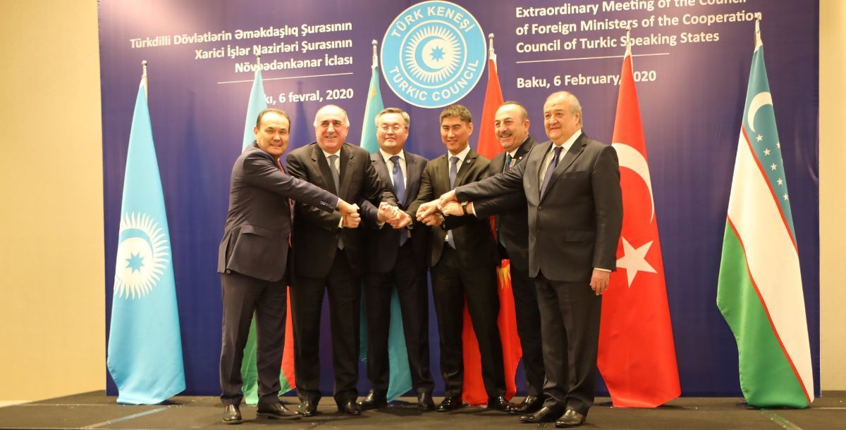 Bakü'de Türk Konseyi Dışişleri Bakanları Konseyi'nin olağanüstü toplantısı yapıldı