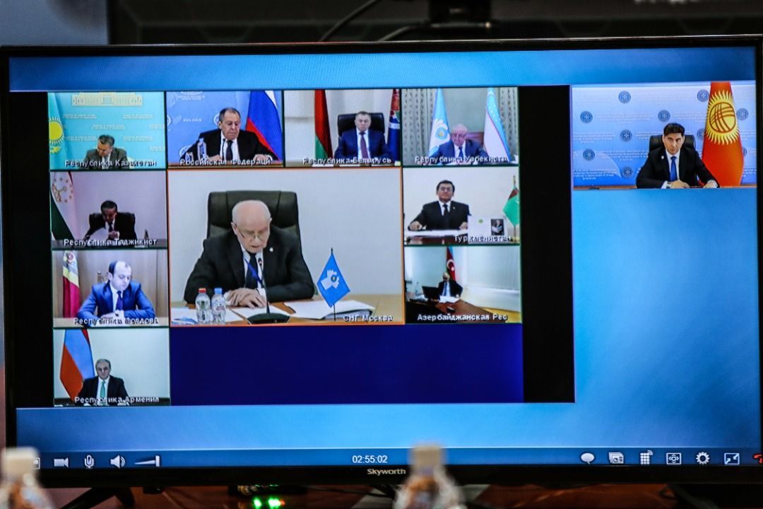 Министр Ч.Айдарбеков принял участие в очередном заседании СМИД СНГ в формате видеоконференцсвязи
