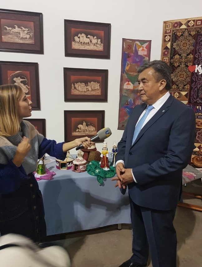 The Embassy of the Kyrgyz Republic in Ukraine at 27th of October, as part of the planned work to promote the cultural heritage and spiritual values of the Kyrgy