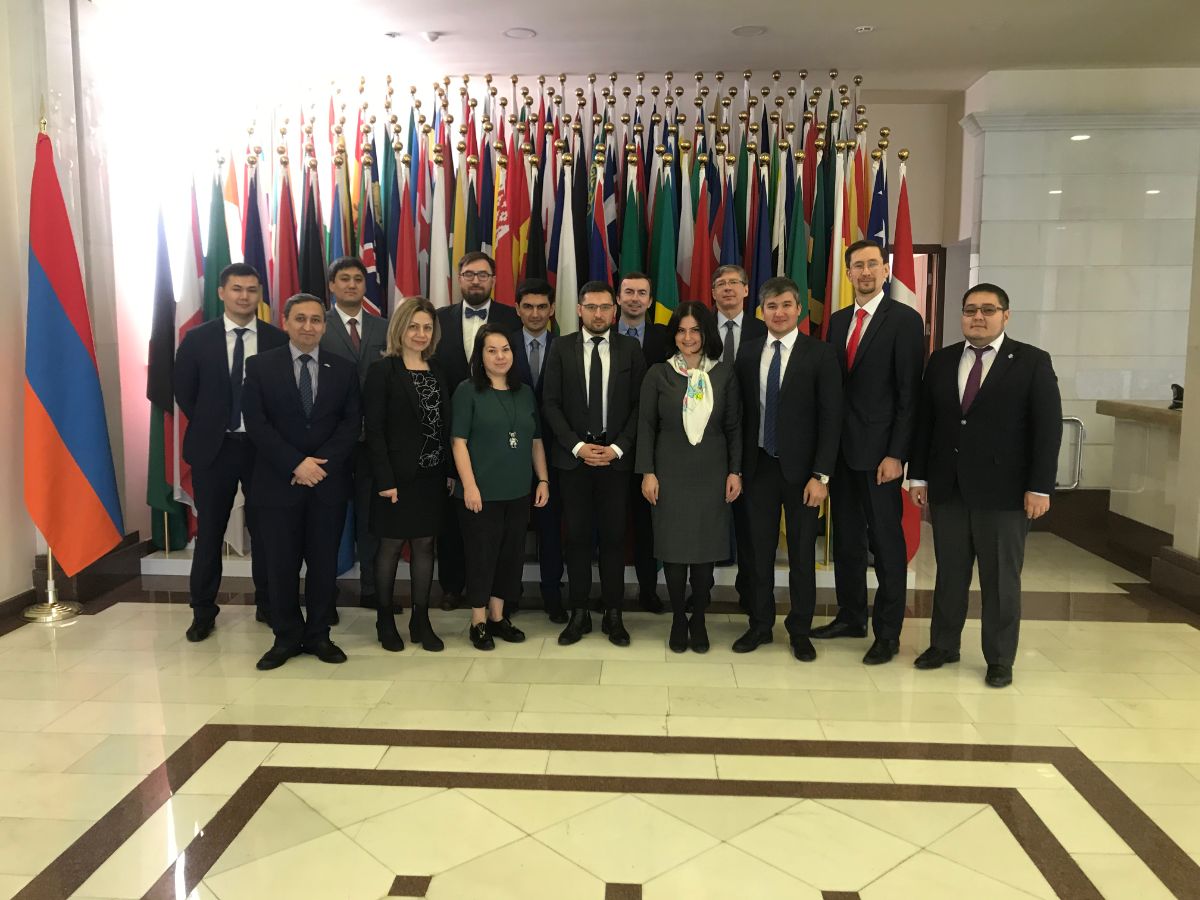 В городе Ереван состоялось 27-е заседание Консультативного комитета руководителей правовых служб Министерств иностранных дел государств-участников Содружества Независимых Государств