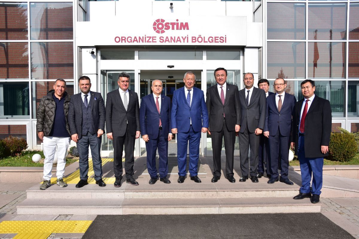 Кыргызская делегация во главе с Первым Вице-премьер-министром КР К.Бороновым посетила Организованную промышленную зону (ОПЗ) «ОСТИМ» в г. Анкара