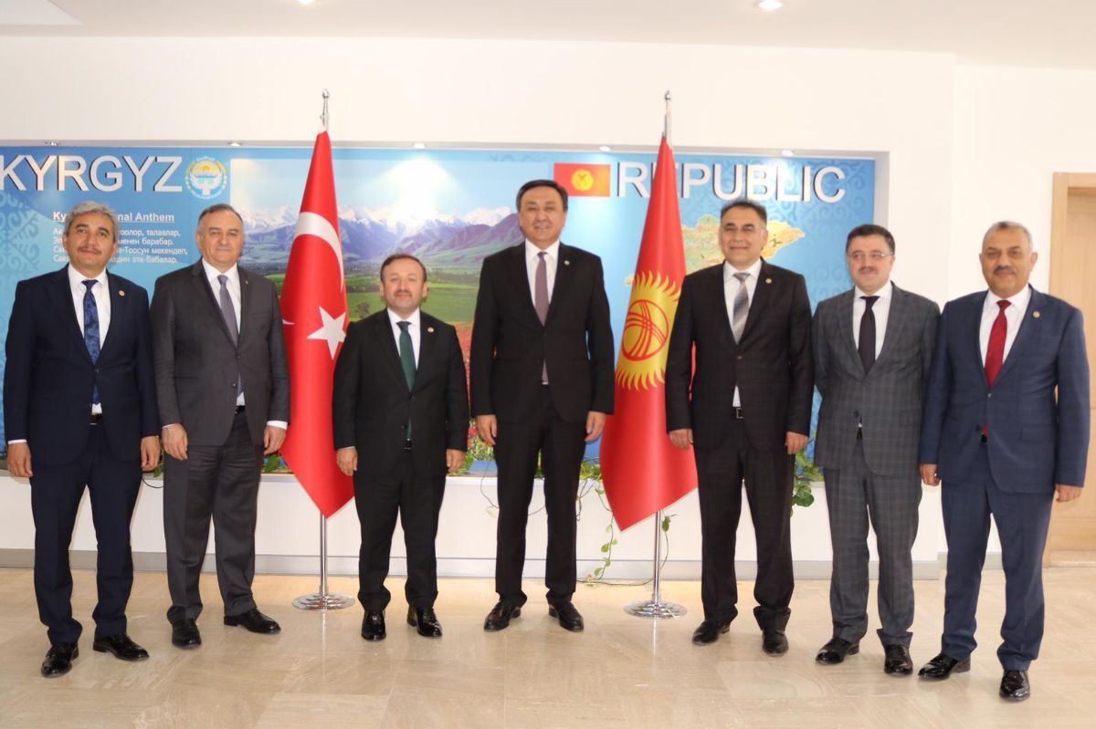 On May 28, 2019, Deputies of the inter-parliamentary Friendship Group of the Kyrgyz Republic and the Republic of Turkey headed by the Head of the Friendship Group, member of the Committee on Justice of the Grand National Assembly of Turkey Sabri Oztyurk visited the Embassy of Kyrgyzstan in Ankara
